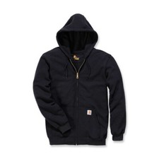 CARHARTT Zip Up Hoodie. Black