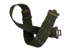 Military WEBBING BELT 58 PATTERN Pistol Type Genuine Issue Adjustable XXS-XXL OG