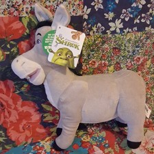 SHREK 10" BNWT DONKEY SOFT TOY