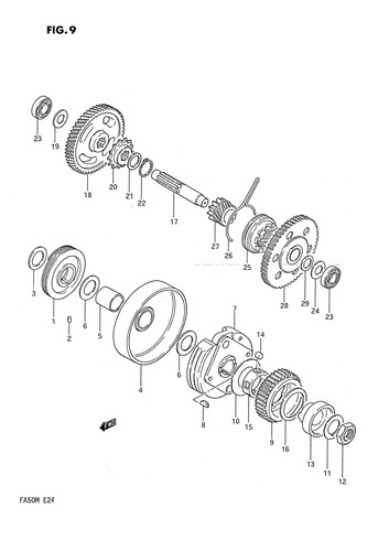 Suzuki genuine washer - genuine,