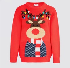 Star Christmas  Knitted Jumper