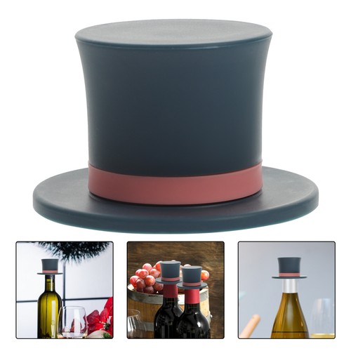 Bottle stopper hat - bottle, emptying