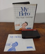 Sega Master System Game - My Hero  - Comes with Manual