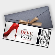 Musical theatre ticket - musical,