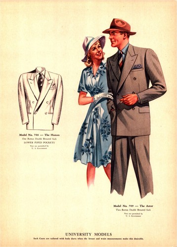 1943 wwii suit salesman - suit,
