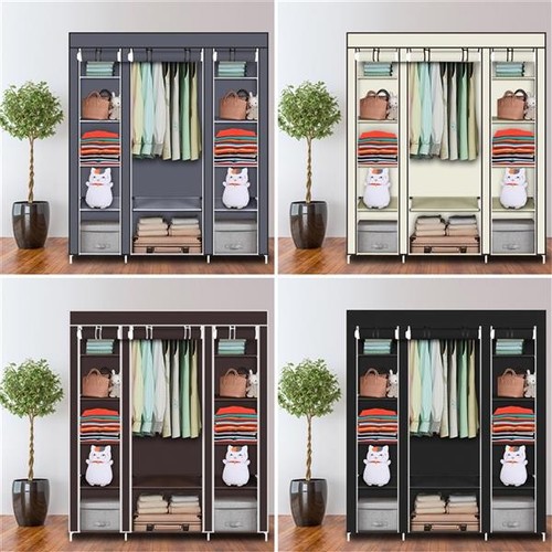 Portable clothes closet - clothes,