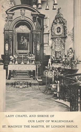 Lady chapel and - shrine, of