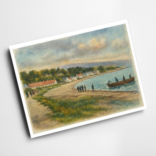 Print lamlash village - lamlash,