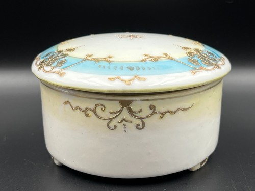 Antique handpainted round - antique,