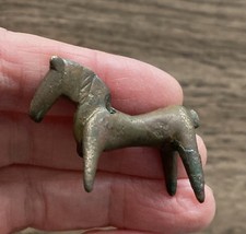 BRONZE AGE NEAR EASTERN (CIRCA 1000-800 B.C). BRONZE FIGURE OF A HORSE.