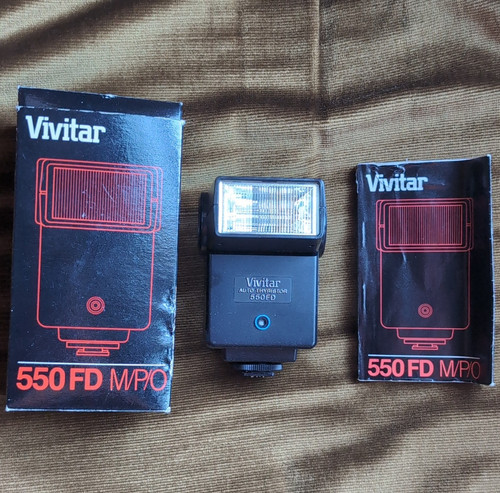 Vivitar 550fd shoe - 550fd, mount