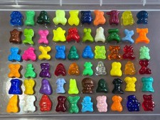 Complete ORIGINAL Set of 1996 Gogos Crazy Bones with Eggy Speedy & Jaws