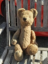ATTIC / LOFT FIND: VERY OLD 54cm TEDDY BEAR, EDWARDIAN / VICTORIAN 1900's