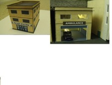 N Gauge  --- Ambulance Station
