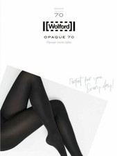 Wolford Opaque 70 Tights, Black or Admiral Blue