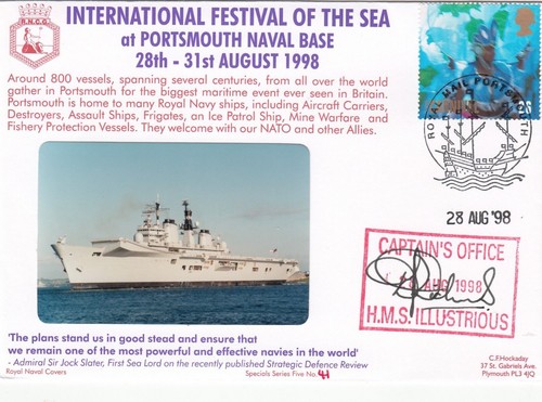 Navy cover hms illustrious - navy,
