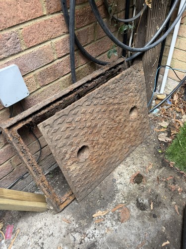 Cast iron manhole - iron, 656mm