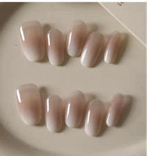 Ombre Pink/White Square