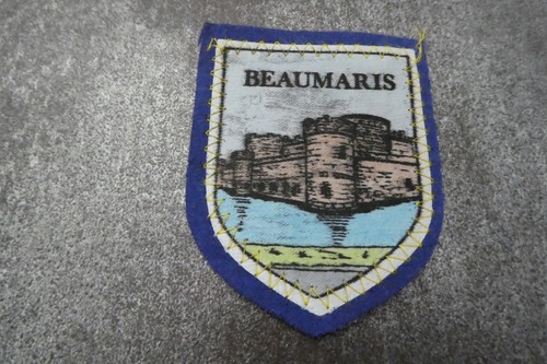 Beaumaris cloth patch badge - beaumaris,