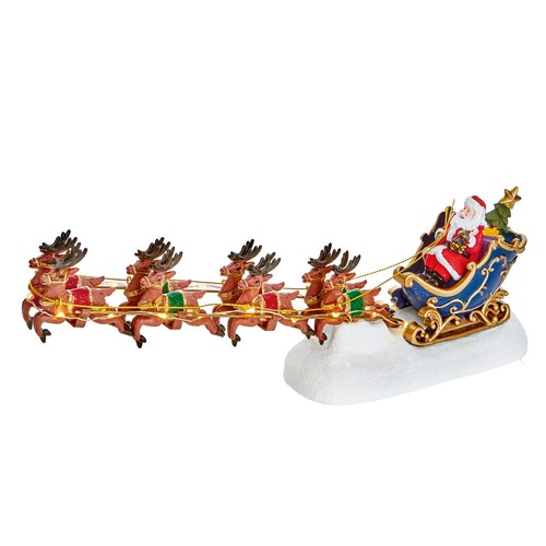 Christmas santa sleigh - christmas,