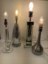 Job Lot 4 Table Lamps All