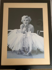 Marilyn Monroe - Ballerina Framed Print & Mount, 87cm  x 67cm RRP £150 +