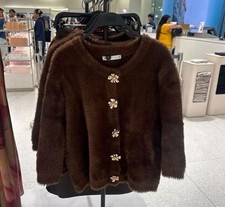 ZARA NEW WOMAN FUZZY KNIT