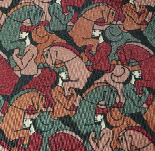 MC ESCHER ~ ART ~ MENS SILK