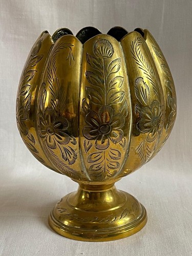 Vintage indian lotus flower - vintage,