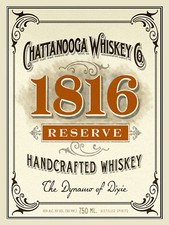 Chattanooga Whiskey Co 1816