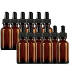 30ml Amber Glass Dropper Bottle for Aromatherapy, Essential Oils and etc
