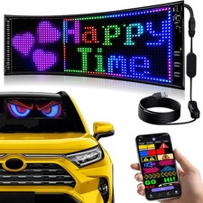 USB LED Car RGB Display Screen