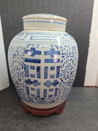 Vintage chinese blue and - vintage, white