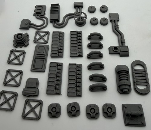 33pc industrial greebles set - greebles,