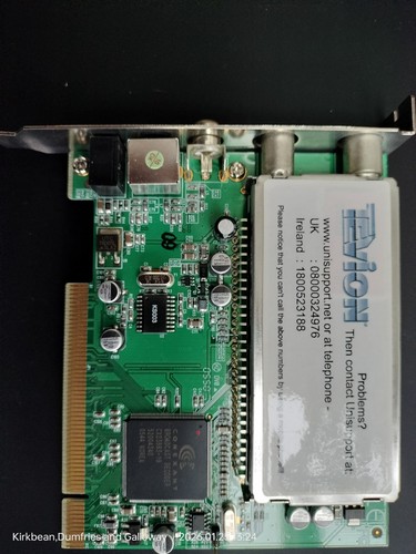 Card - tv,