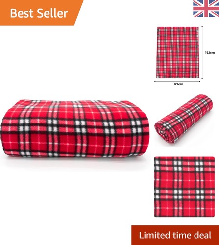 Highland check red tartan - check,
