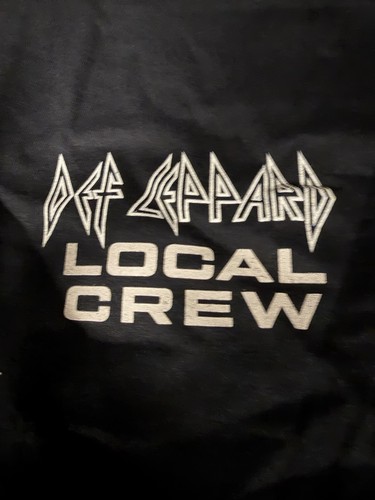 Def leppard tour crew - crew, rare