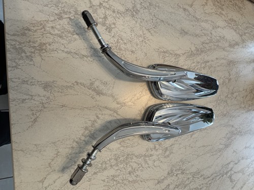 Harley style mirrors - harley,