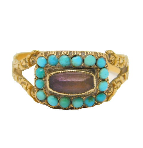 George 18ct gold rock - gold,,