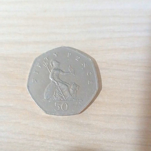 Great britain 2005 50p girl - britain,