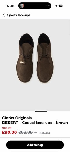 Clarks desert boots - clarks, brown