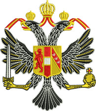 1st Queen's Dragoon Guards Embroidered Biker Patch