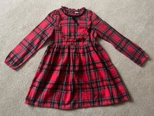 Girls Next Christmas Tartan Dress Next Age 7 Years