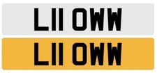L11 OWW Private Plate LOW VW T5 T6 Static AirRide Number Slammed Show Lowered