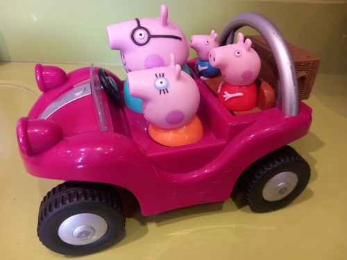 Peppa pig purple - beach, buggy
