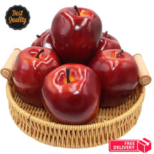 6PCS Artificial Apples