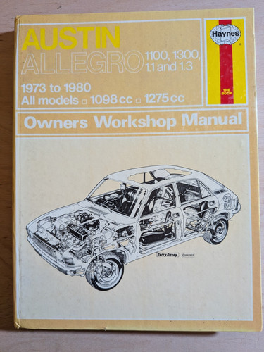 Haynes workshop manual austin - haynes,
