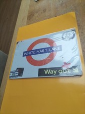Tottenham White Hart Lane Tube Plaque