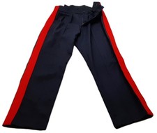 Army No1 Blues All Ranks Dress Trouser Wide Red Stripe British Uniform TRHQ14