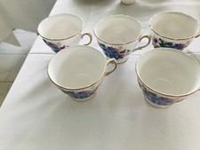 5 Vintage Royal Vale Blue Rose
